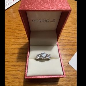 Berricle Three Stone Engagement Ring MOVING SALE